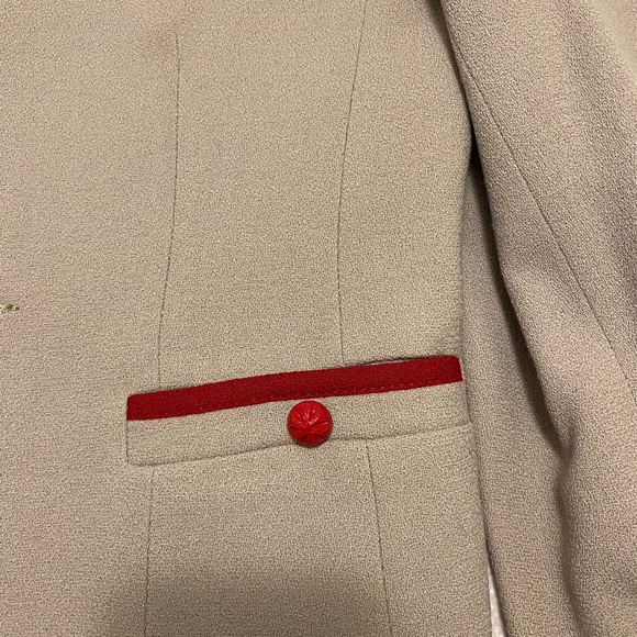 Vintage Devon Hall Classic Jacket 100% Wool Size 8 - Picture 5 of 9